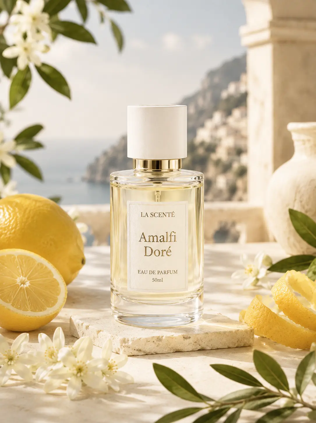 Amalfi Doré keepsake perfume bottle